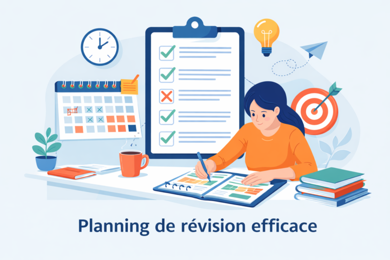 planning de révision efficace